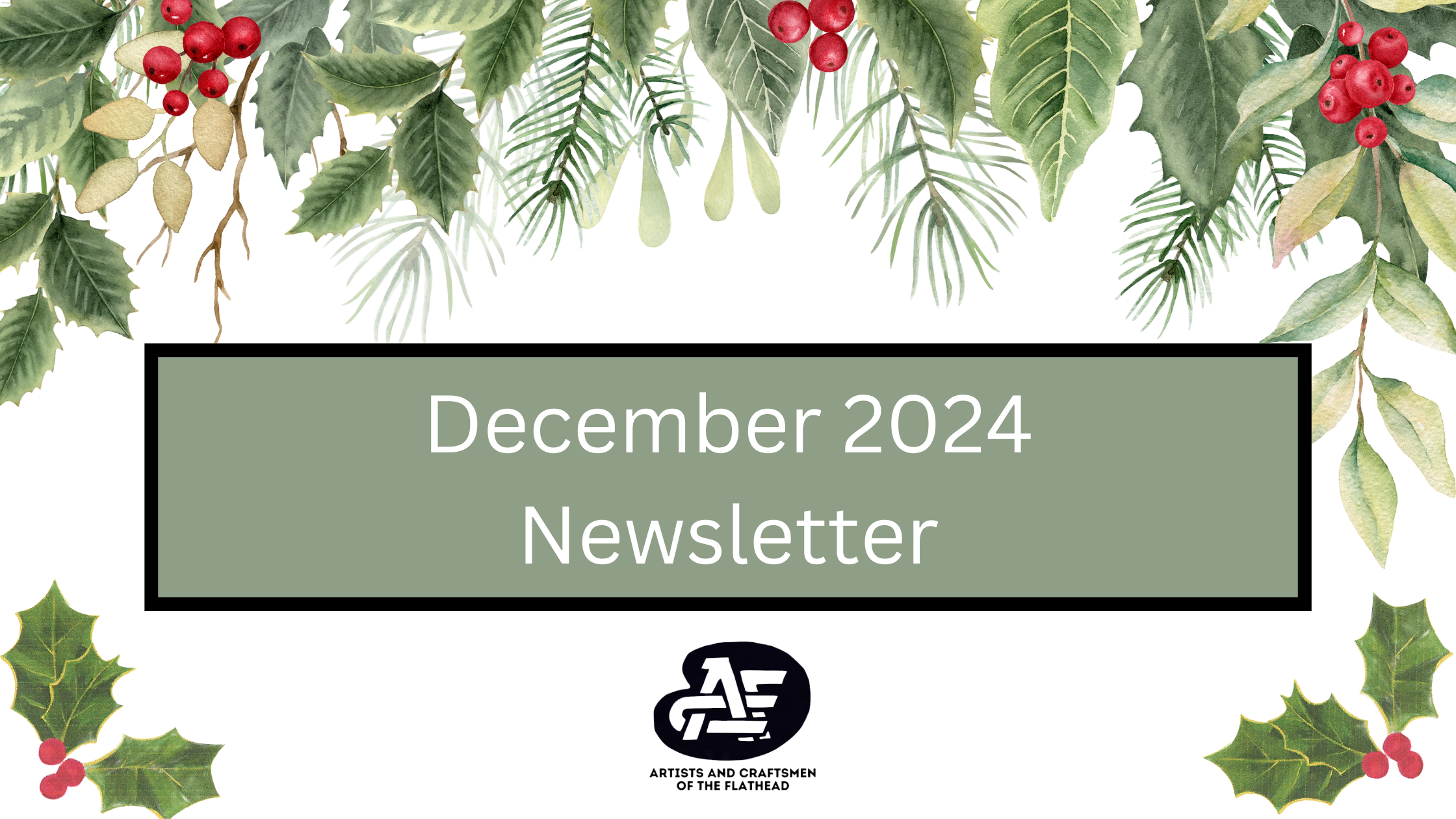 December 2024 Newsletter