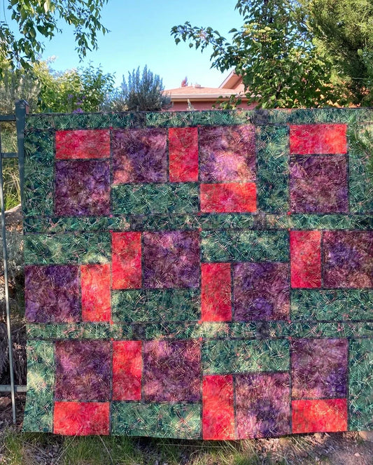 Batik Modern Quilt